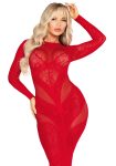 Сукня з довгим рукавом Leg Avenue Lace and Net Bodycon Gown