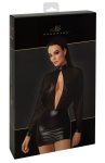 Сукня Noir Handmade F348 Powerwetlook and tulle dress - 6XL