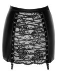 Спідниця Noir Handmade F341 Powerwetlook and lace skirt
