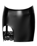 Спідниця Noir Handmade F345 Powerwetlook skirt with garter - 3XL