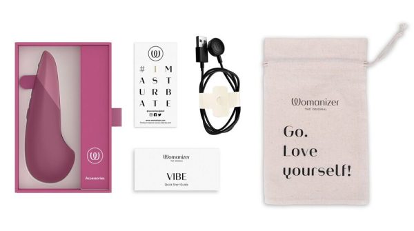 Мини-вибратор Womanizer Vibe Dusky 3 авторежима + 10 уровней интенсивности