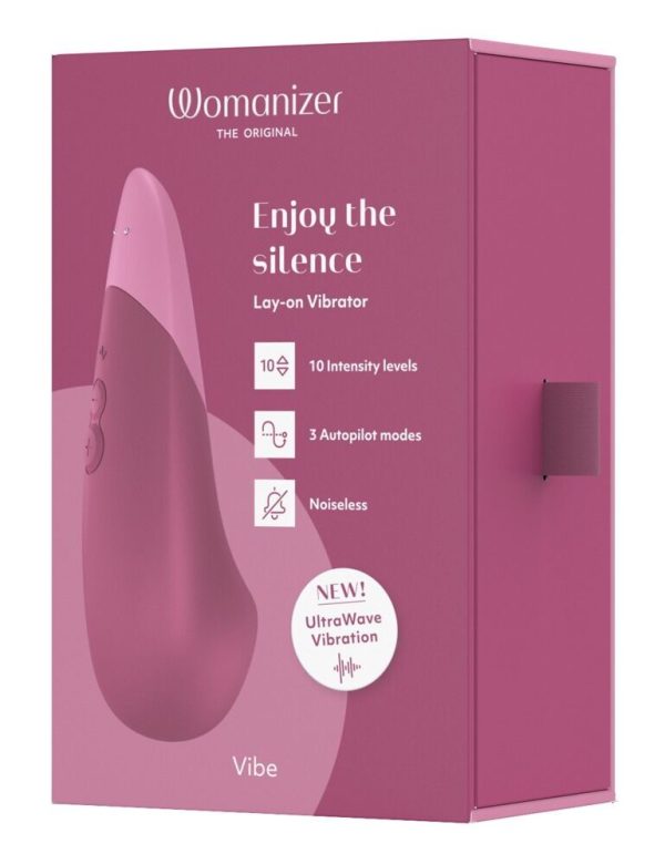 Мини-вибратор Womanizer Vibe Dusky 3 авторежима + 10 уровней интенсивности
