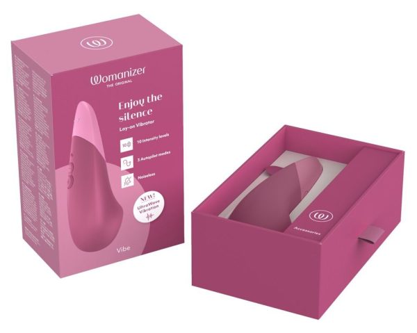 Мини-вибратор Womanizer Vibe Dusky 3 авторежима + 10 уровней интенсивности