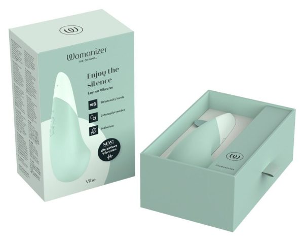 Мини-вибратор Womanizer Vibe Sage, 3 авторежима + 10 уровней интенсивности