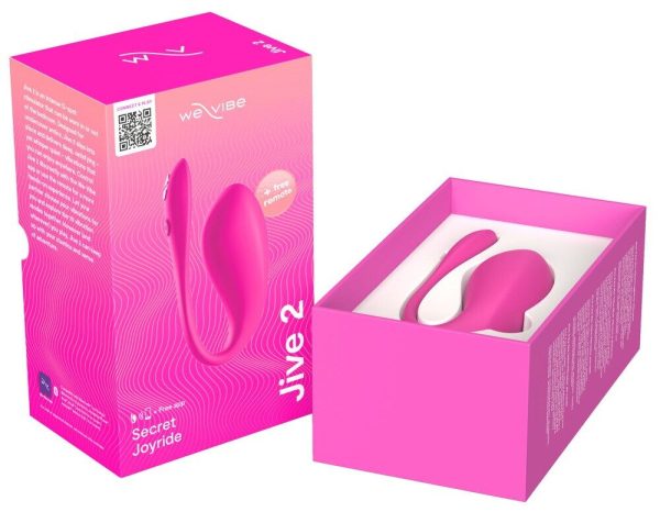 Смарт-віброяйце We-Vibe Jive 2 Electric пульт ДК, до 4 годин роботи