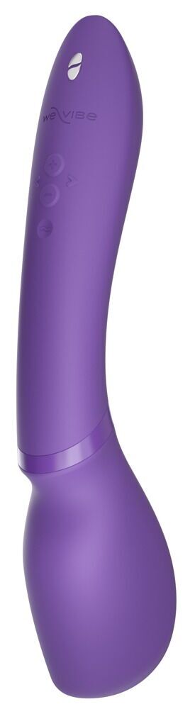 Смарт-вибромассажер We-Vibe Wand 2 очень мощный, функция Smart Silence