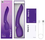 Смарт-вибромассажер We-Vibe Wand 2 очень мощный, функция Smart Silence