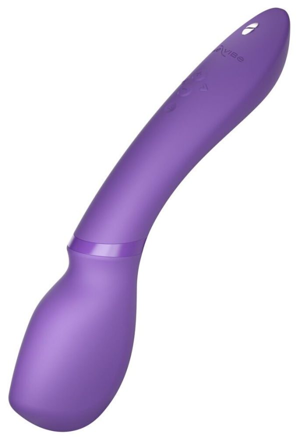 Смарт-вибромассажер We-Vibe Wand 2 очень мощный, функция Smart Silence