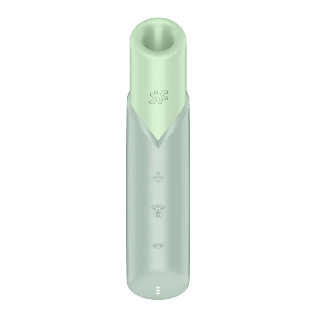 Вакуумний стимулятор Satisfyer Naughty Kiss, магнітна технологія 3D Air Pulse, 30 режимів роботи