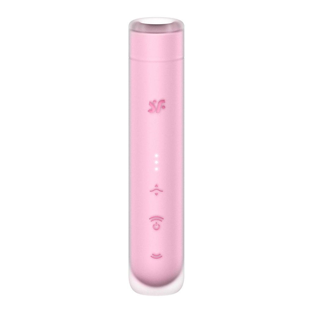 Вакуумний стимулятор Satisfyer First Kiss, технологія 3D Air Pulse, 30 режимів, подвійний силікон