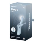 Вібратор з ротацією Satisfyer Heat Flex 4 підігрів до 39°C