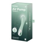 Вибратор точки G Satisfyer Air Pump Vibrator 3, надувается, 12 режимов вибрации