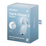 Вібростимулятор-пульсатор Satisfyer Tap & Climax 2 ефект постукування пальцем