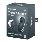 Вібростимулятор-пульсатор Satisfyer Tap & Climax 2 ефект постукування пальцем