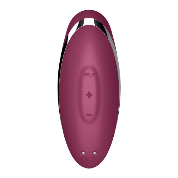 Вібростимулятор-пульсатор Satisfyer Tap & Climax 2 ефект постукування пальцем