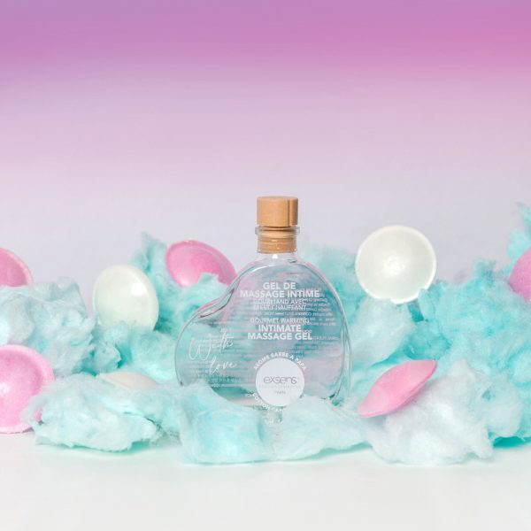 Розпродаж!!! Масажний гель EXSENS With Love Cotton Candy 50 мл (термін 04.2027)