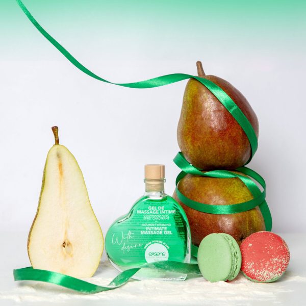 Розпродаж!!! Масажний гель EXSENS With Desire Apple Pear 50 мл (термін 04.2027)