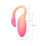 Смарт-віброяйце Magic Motion Flamingo Max 2 в 1: віброяйце та тренажер Кегеля, 10 режимів