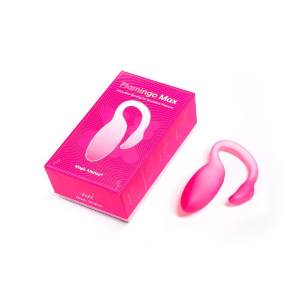 Смарт-віброяйце Magic Motion Flamingo Max 2 в 1: віброяйце та тренажер Кегеля, 10 режимів