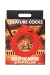 Эрекционное кольцо – дракон Creature Cocks Rise of the Dragon Silicone Penis Ring – диаметр 4 см