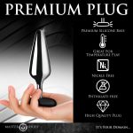 Анальная пробка Master Series Butt Slut Metal & Silicone Butt Plug