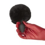 Анальная пробка с хвостом Punishment - Bunny Tail Silicone Anal Plug