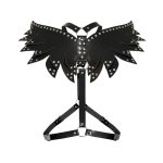 Жіноча портупея Art of Sex - Wings чорна XS- екошкіра