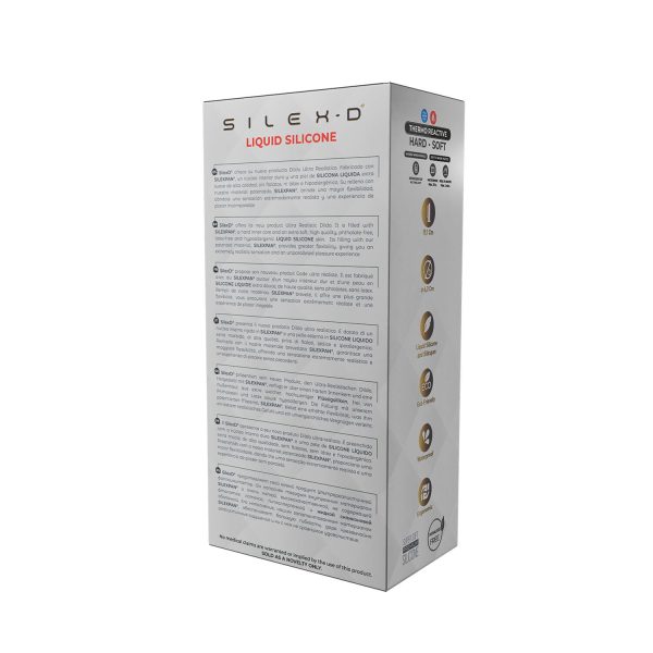 Фалоімітатор SilexD Flesh (MODEL 2 size 8in) Liquid Silicone, підходить для Apollo та