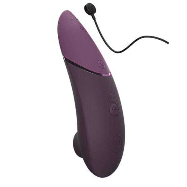 Вакуумный клиторальный стимулятор Womanizer Next Dark 3D Pleasure Air, 14 уровней интенсивности