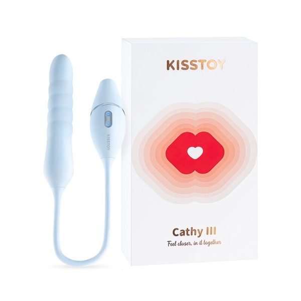 Пульсатор с вакуумным стимулятором KISSTOY Cathy III Light 5 режимов вакуума, 10 режимов пульсации