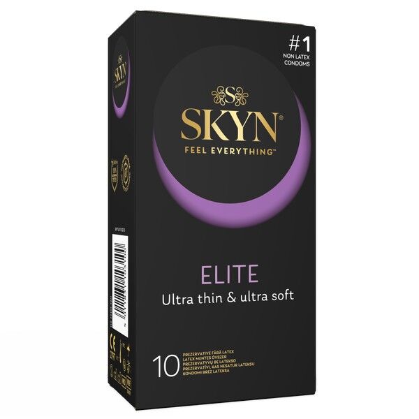 Безлатексні преміум-презервативи SKYN Elite 10 шт, ультратонкі