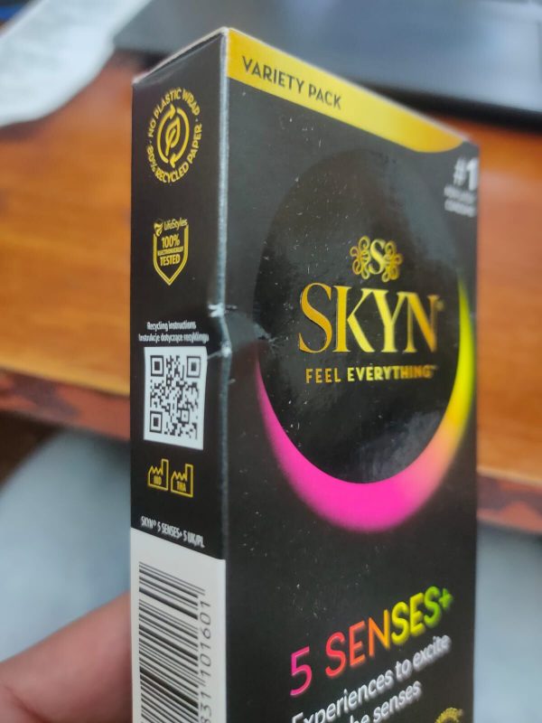 Безлатексні преміум-презервативи SKYN 5 Senses