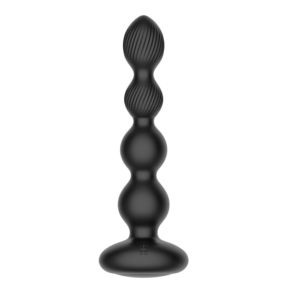 Анальний віброротатор Nexus Tornado Probe Edition Large, діаметр 4,5 см, вібрація + ротація, пульт ДУ