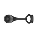 Анальная вибропробка Nexus Tornado Cock and Ball Ring вращение+вибрация, эрекционное кольцо, пульт