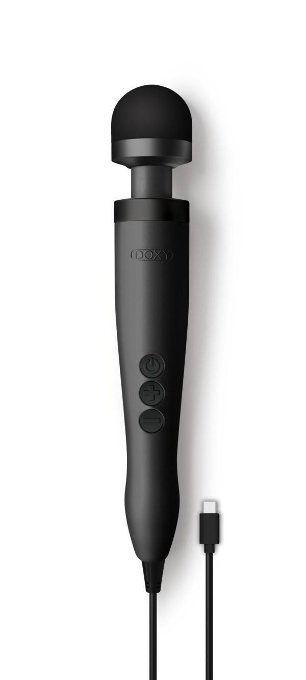Вибромассажер DOXY3 USB-C Massager MATTE кабель USB-C, регулируемая интенсивность, компактный