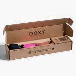 Вибромассажер DOXY Die Cast Massager Hot очень мощный, питание 220В, металлический корпус