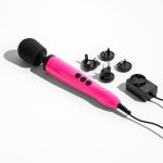Вибромассажер DOXY Die Cast Massager Hot очень мощный, питание 220В, металлический корпус