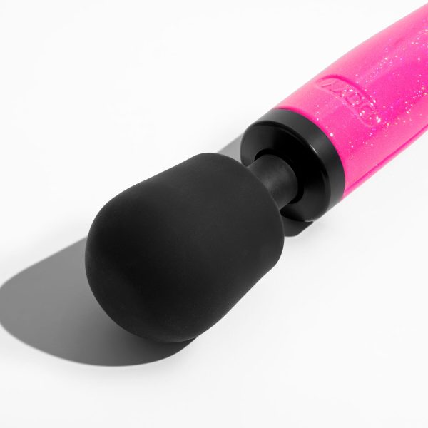 Вибромассажер DOXY Die Cast Massager Hot очень мощный, питание 220В, металлический корпус