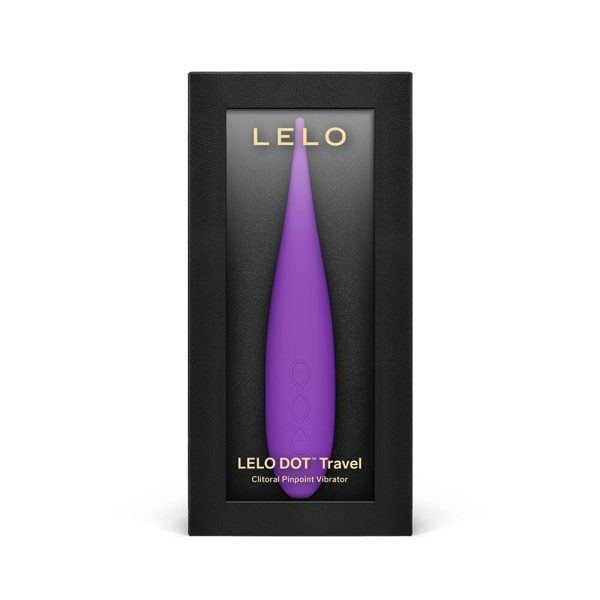 Клиторальный вибратор LELO DOT Travel точечная стимуляция, 8 режимов