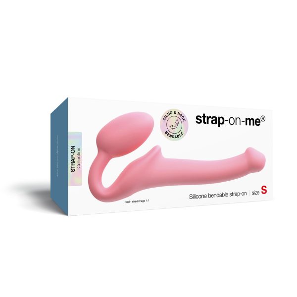 Безремневой страпон Strap-On-Me Rose полностью регулируемый, диаметр 2,7см