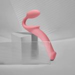 Безремневой страпон Strap-On-Me Rose полностью регулируемый, диаметр 2,7см