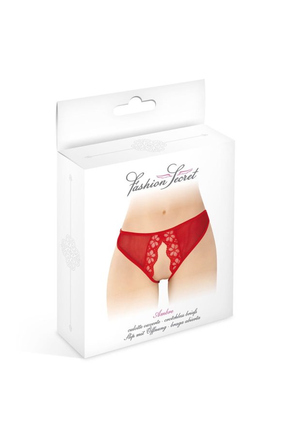 Трусики з відкритим доступом Fashion Secret Ambre сітка