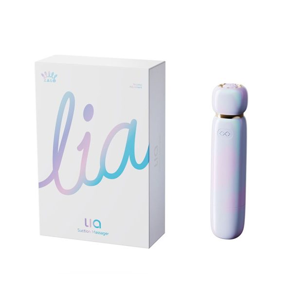 Вакуумный клиторальный стимулятор Zalo Lia Floral 3 насадки, 3 режима, разная интенсивность