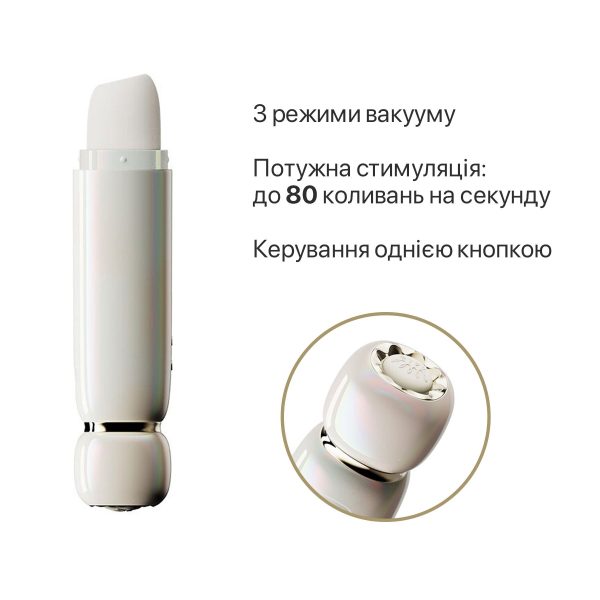 Вакуумный клиторальный стимулятор Zalo Lia Floral 3 насадки, 3 режима, разная интенсивность