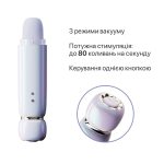 Вакуумный клиторальный стимулятор Zalo Lia Lavender 3 насадки, 3 режима, разная интенсивность
