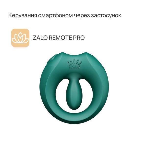 Эрекционное смарт-виброкольцо Zalo Apis до 4 часов работы, зарядный кейс
