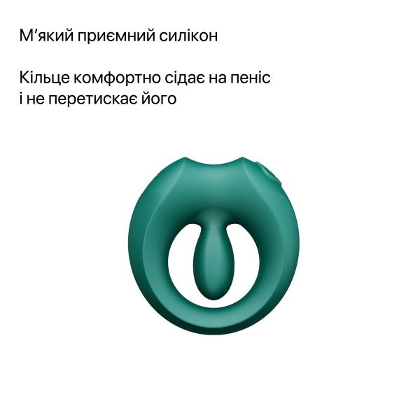 Эрекционное смарт-виброкольцо Zalo Apis до 4 часов работы, зарядный кейс