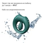 Эрекционное смарт-виброкольцо Zalo Apis до 4 часов работы, зарядный кейс