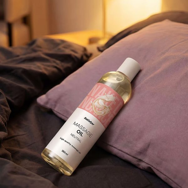 Розпродаж!!! Масажна олія Satisfyer Massage Oil Neutral 250 мл (термін 30.04.2027)