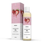 Розпродаж!!! Масажна олія Satisfyer Massage Oil Strawberry 250 мл (термін 30.04.2027)